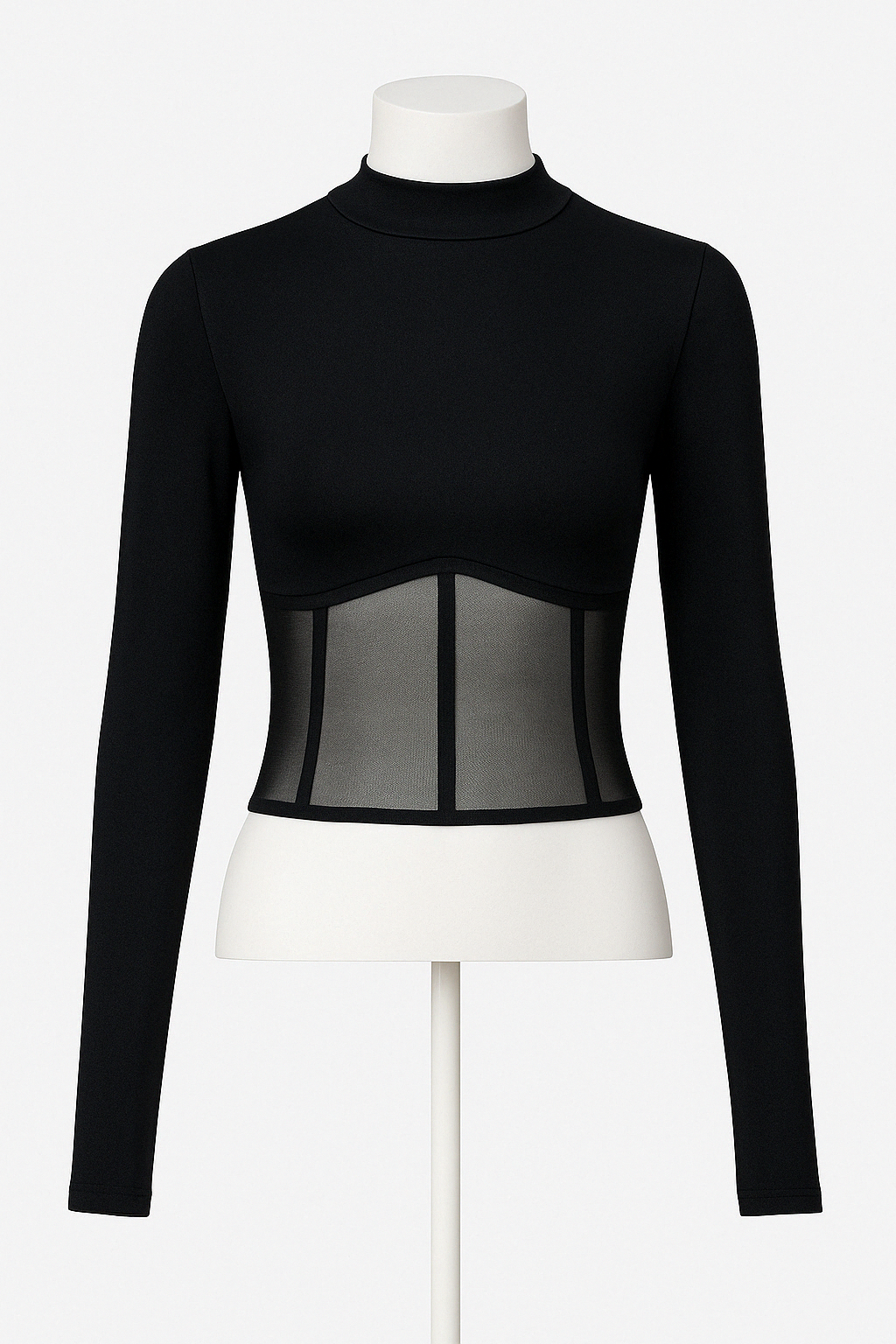 NECKLONG MESH CORSET - VORG EAVY