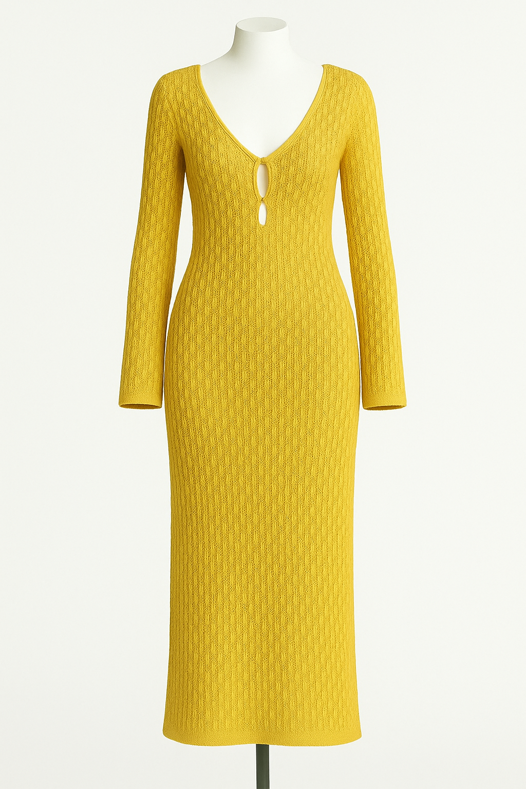 KNIT LONG DRESS - VORG EAVY