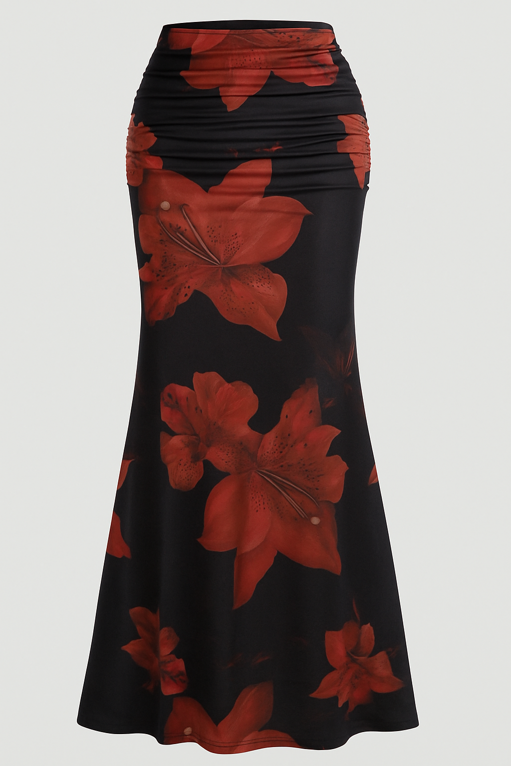 SCARLET FLORAL SKIRT - VORG EAVY