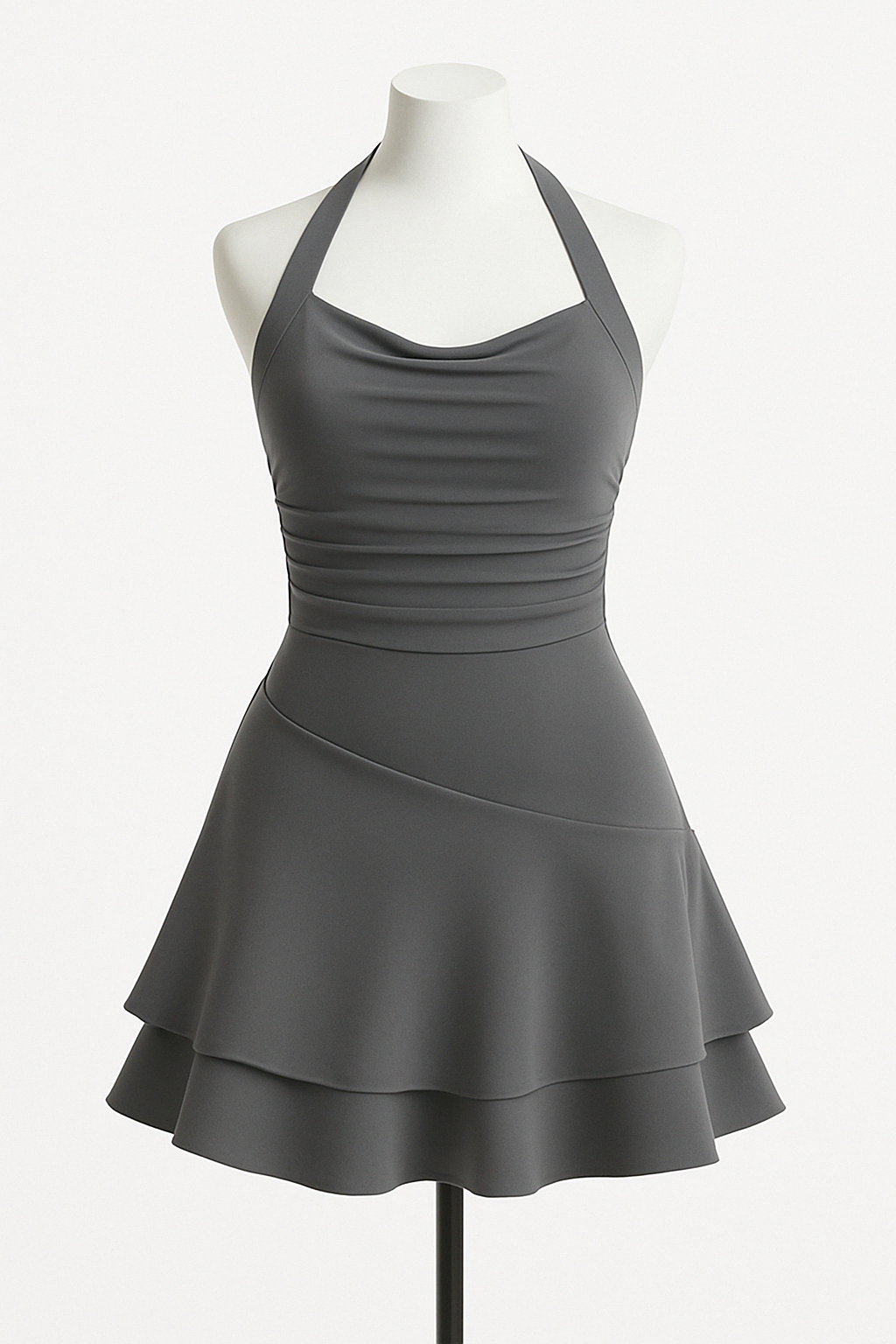 BLOOM HALTER DRESS - VORG EAVY
