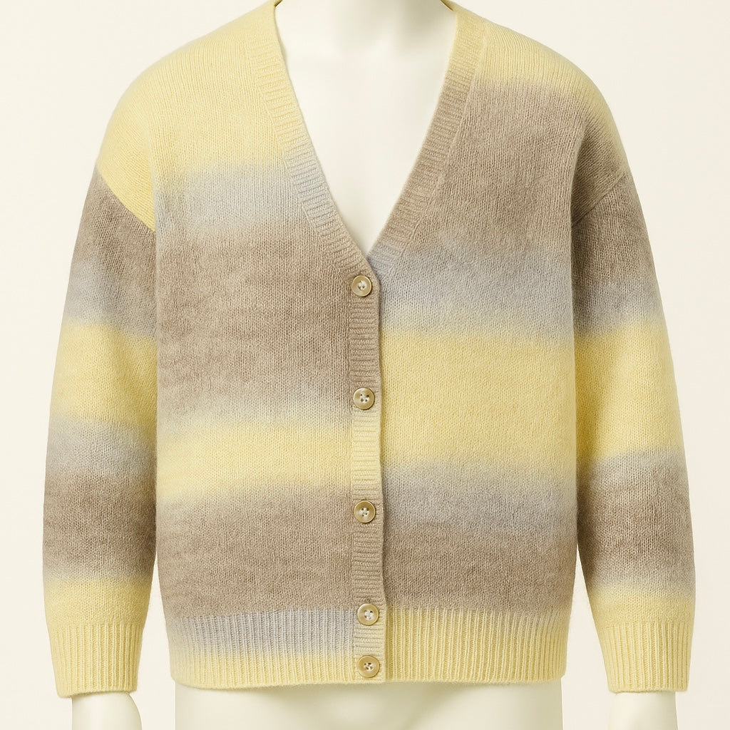 GRADIENT CARDIGAN - VORG EAVY