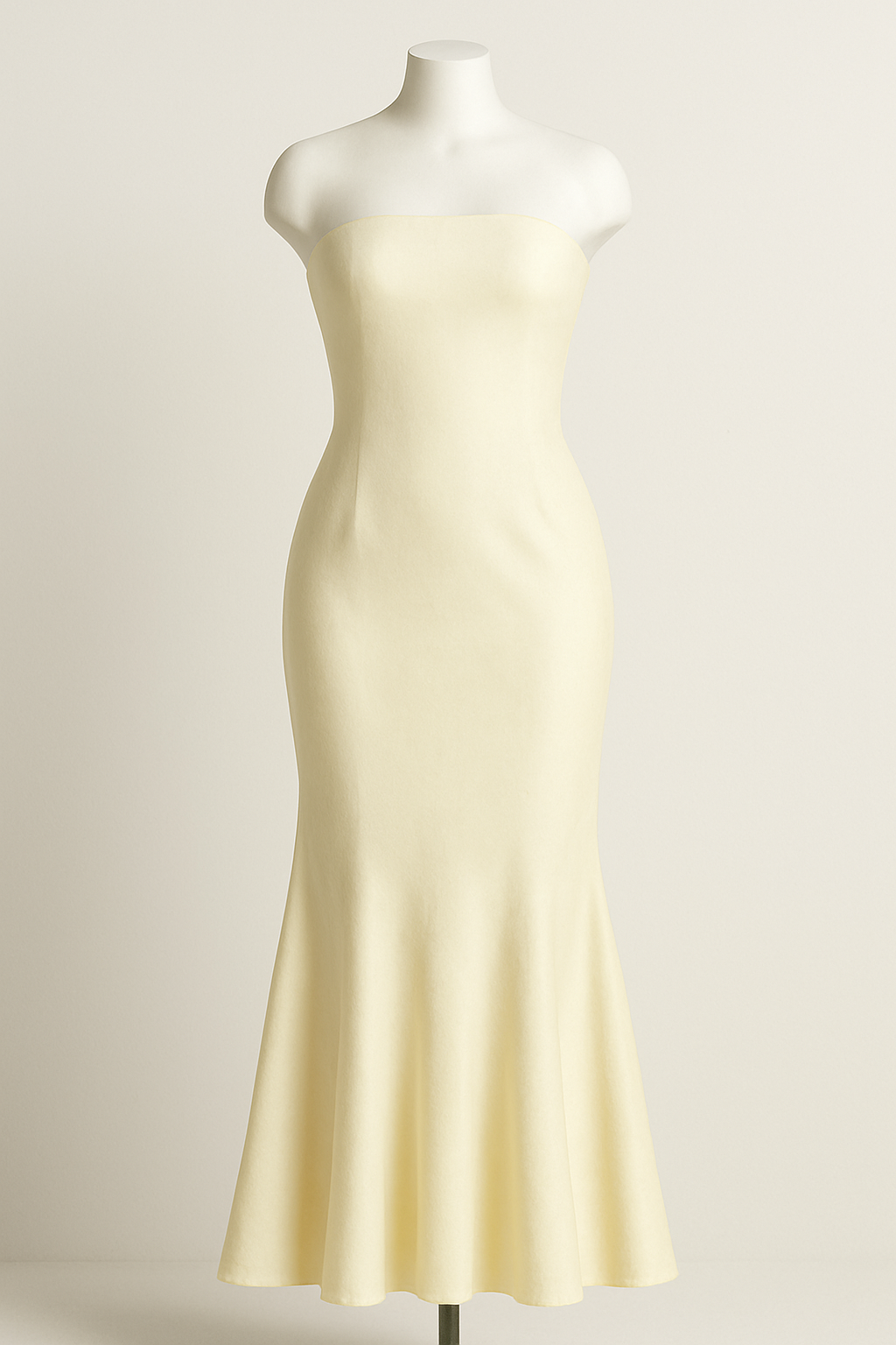 RUFFLED LONG DRESS - VORG EAVY