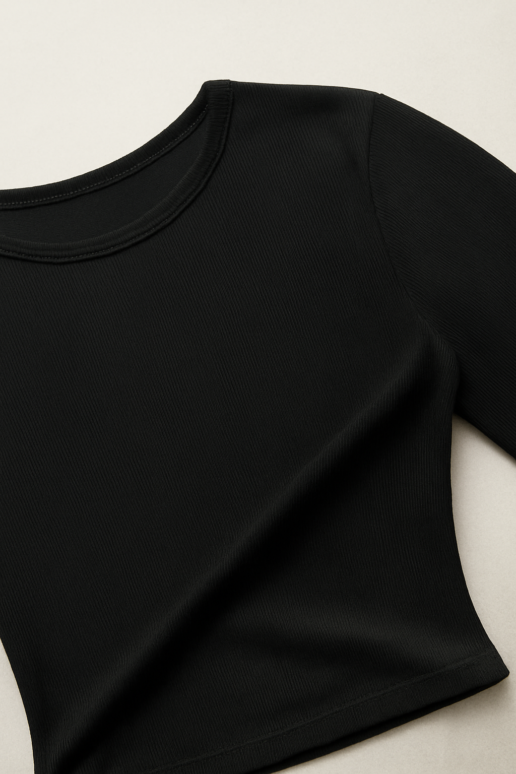 LONG SLEEVE CROP TEE - VORG EAVY