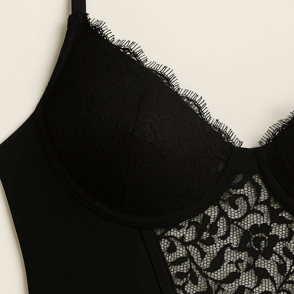 FLORAL BODYSUIT - VORG EAVY