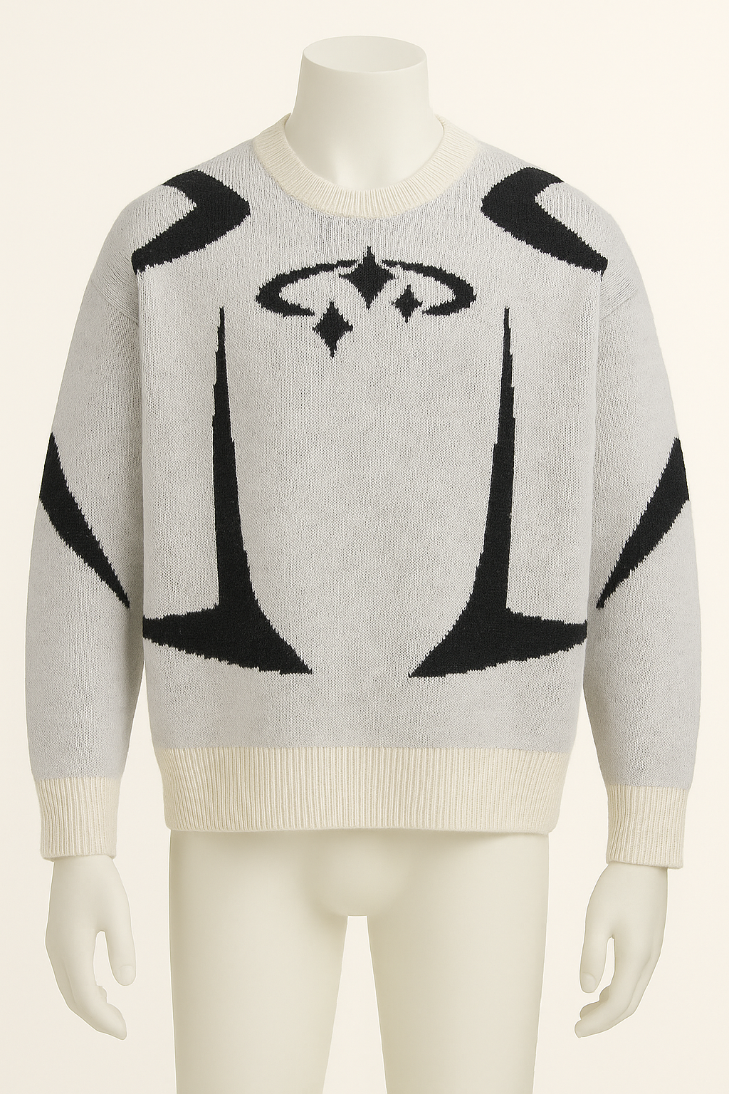 PRINTED SWEATER - VORG EAVY