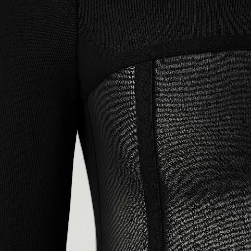 NECKLONG MESH CORSET - VORG EAVY