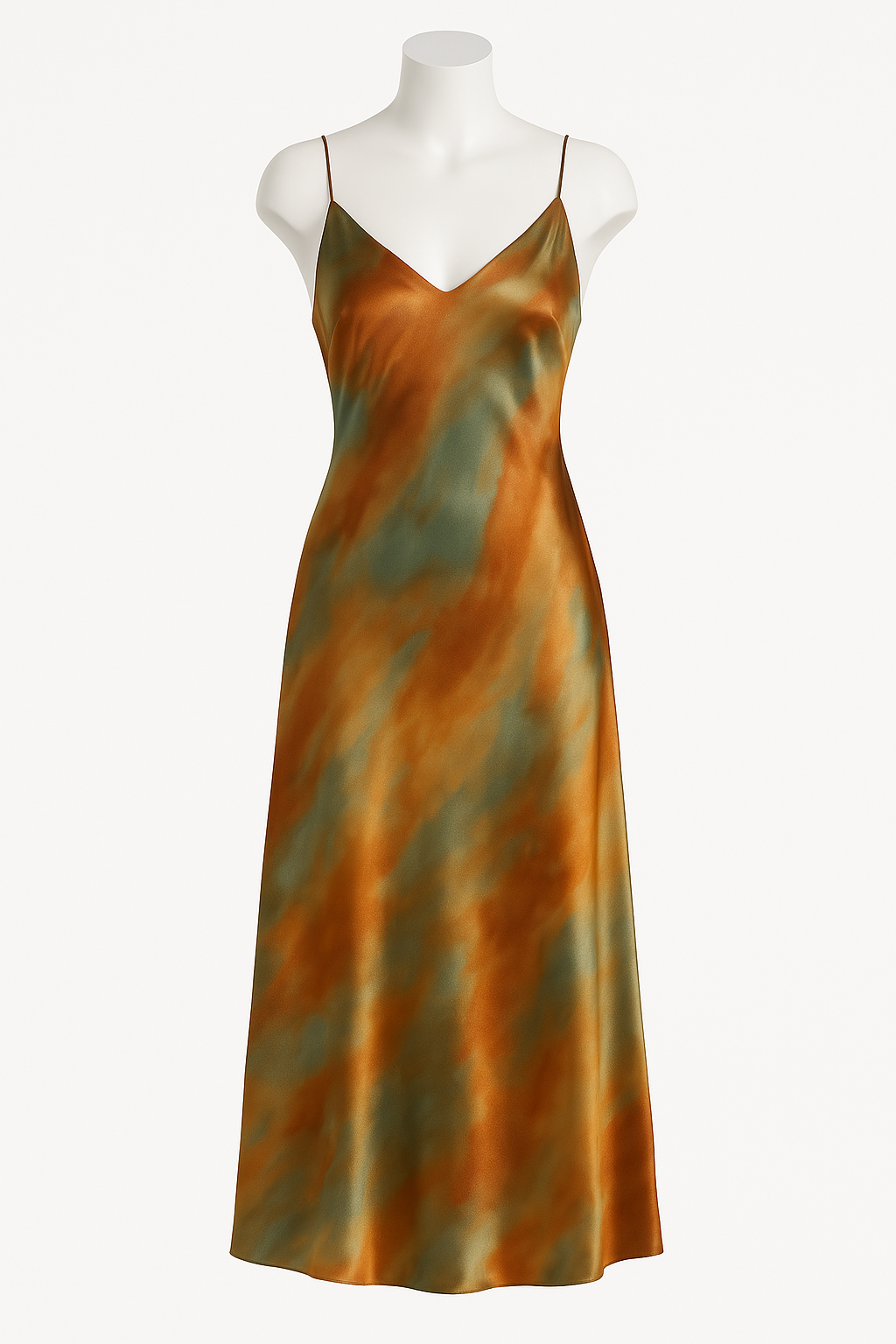 SATIN SUMMER DRESS - VORG EAVY